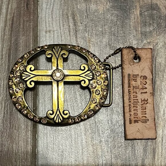 8241 Ranch by Leatherock Belt Buckle - Picture 1 of 5